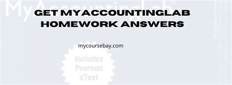 Myaccountinglab Homework Answers Epub