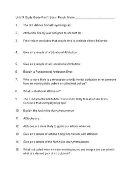 Myers Ap Psychology Study Guide Answers Unit 14 Reader