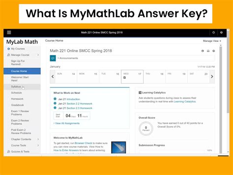 Mymathlab Answer Keys Doc