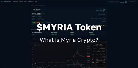 Myria Crypto Price: A Comprehensive Guide