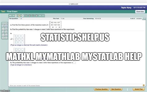 Mystatlab Homework Test Answers Mathxl PDF