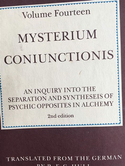 Mysterium Coniunctionis, Vol. 14 Collected Works of C.G. Jung Doc