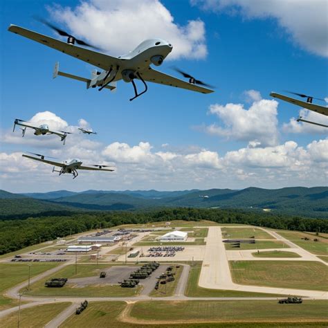 Mystery Drones Swarm U.S. Military Base, Raising Alarms