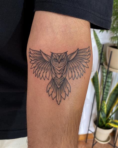 Mystical Allure: Exploring the Enigmatic Realm of Owl Wings Tattoos