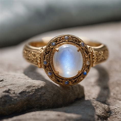 Mystical Symbolism of the Moonstone Ring