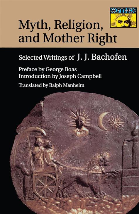 Myth Religion and Mother Right Reader