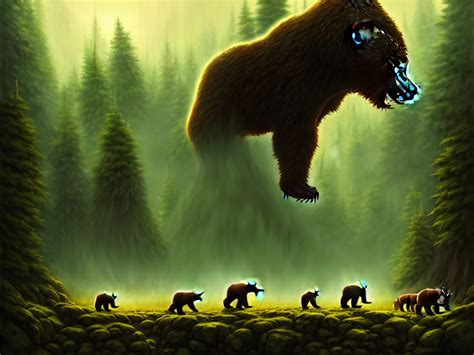 Mythic Bear: Unveiling the Legend of the Forest Colossal