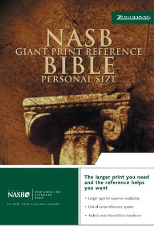 NASB Giant Print Reference Personal Size Reader