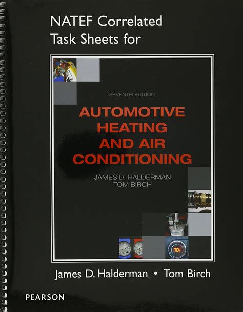 NATEF Correlated Task Sheets for Automotive Heating and Air Conditioning Kindle Editon
