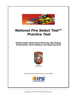 NATIONAL FIRE SELECT TEST PRACTICE TEST Ebook Epub