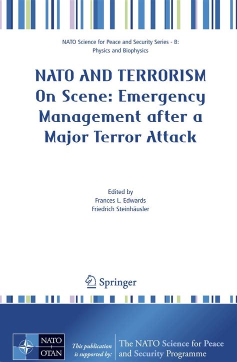 NATO And Terrorism On Scene: New Challenges for First Responders and Civil Protection PDF