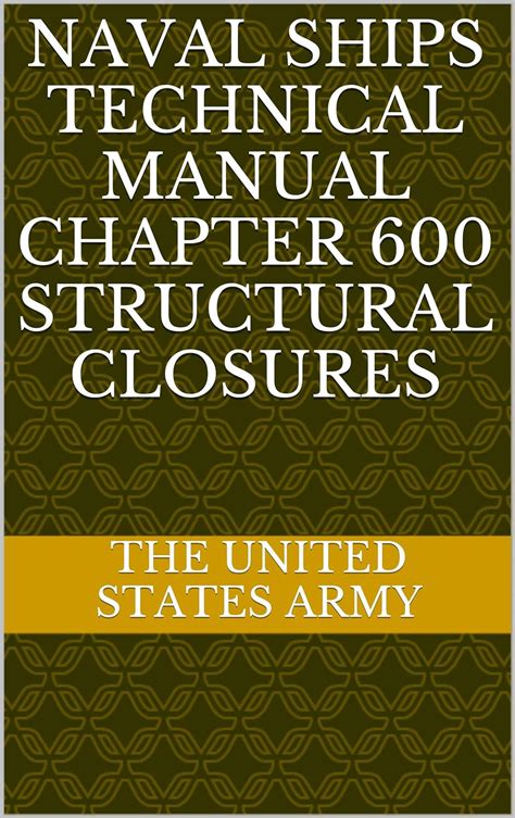 NAVAL SHIPS TECHNICAL MANUAL CHAPTER 550 Ebook Epub