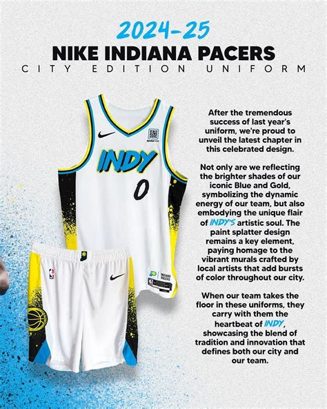 NBA's 2025 Pacers Jersey Releases: Unveiling the Jersey of the Future