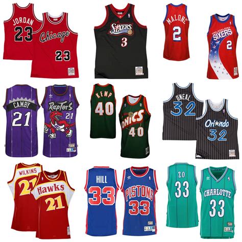 NBA Throwback Jerseys: A Nostalgic Trip Down Memory Lane