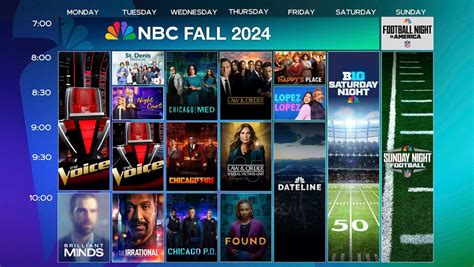 NBC TV Schedule Tonight: A Comprehensive Guide