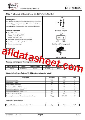 NCE6003X