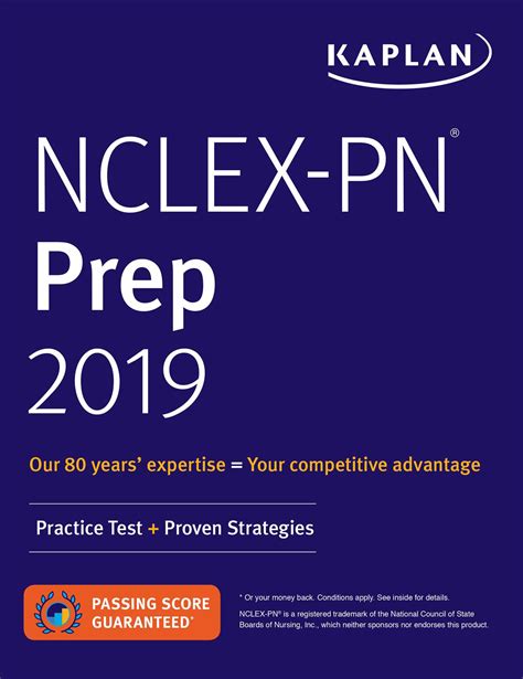 NCLEX-PN Prep 2019 Practice Test Proven Strategies Kaplan Test Prep Reader