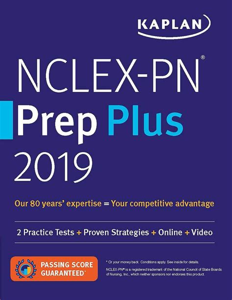 NCLEX-PN Prep Plus 2019 2 Practice Tests Proven Strategies Online Video Kaplan Test Prep PDF