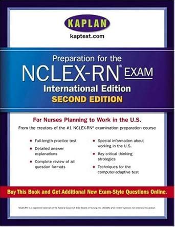 NCLEX-RN International Edition Kaplan Preparation for the NCLEX-RN Exam International Edition Reader