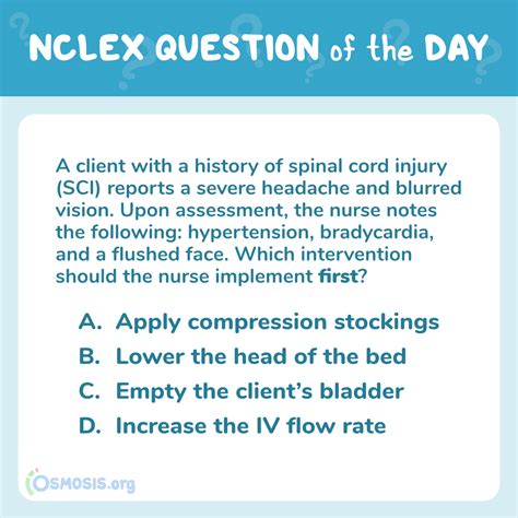 NClex Question of the Day: 600+