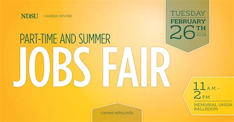 NDSU Career Fair: Elevate Your Future, Connect with Opportunity