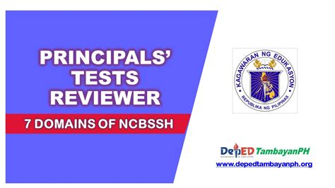 NEAP PRINCIPALS TEST REVIEWER IN THE PHILIPPINES Ebook Kindle Editon