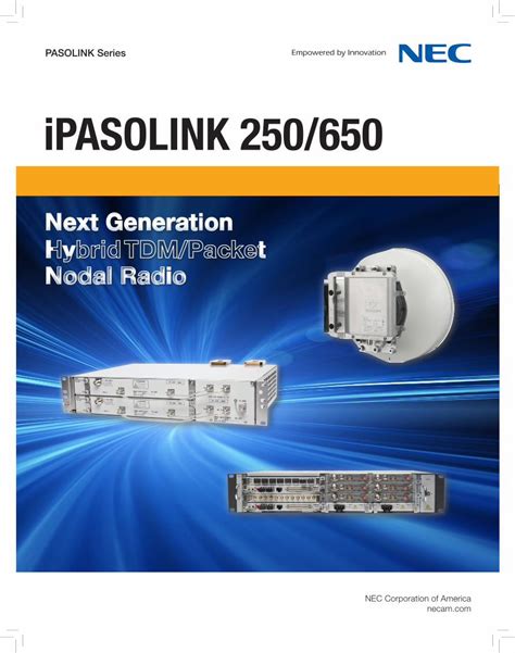 NEC IPASOLINK 250 Ebook Epub