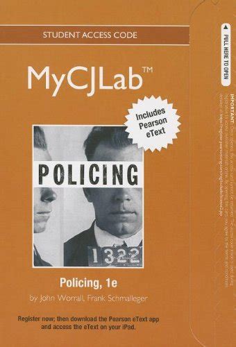 NEW MyCJLab with Pearson eText Access Card for Policing Kindle Editon