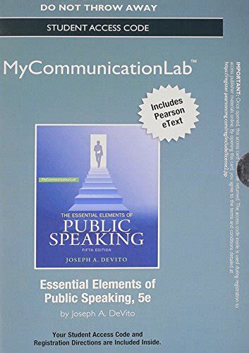 NEW MyCommunicationLab with Pearson eText Standalone Access Card for Communication 5th Edition PDF