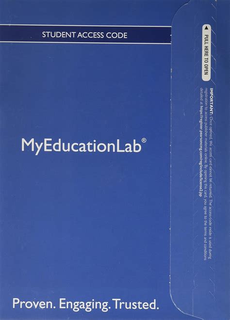 NEW MyEducationLab with Pearson eText Standalone Access Card for Exceptional Learners An Introduction to Special Education myeducationlab Access Codes Kindle Editon