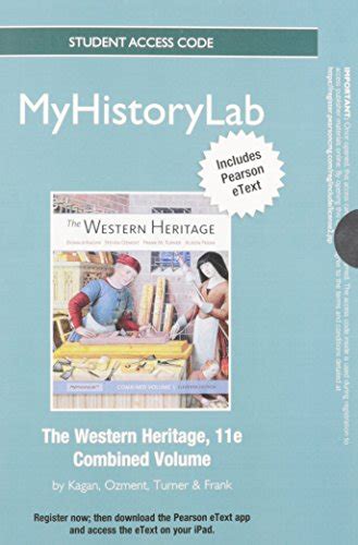 NEW MyLab History with Pearson eText Standalone Access Card for The Western Heritage 11th Edition Epub