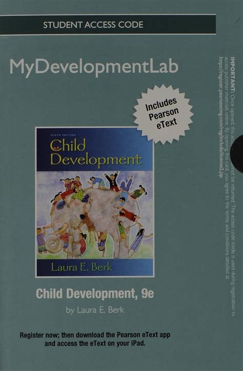 NEW MyLab Human Development with Pearson eText Standalone Access Card for Child Development 9th Edition Doc