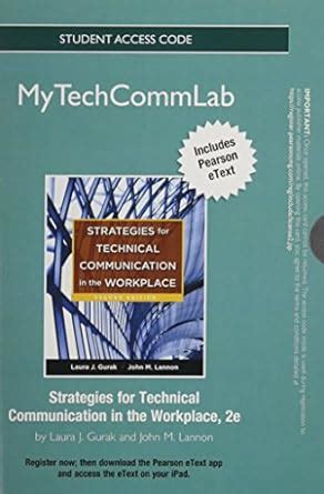 NEW MyLab Tech Comm with Pearson eText Standalone Access Card for Technical Communication Doc