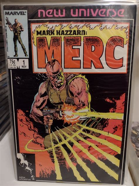 NEW UNIVERSE MARK HAZZARD MERC Vol 1 No 2 December 1986 Kindle Editon