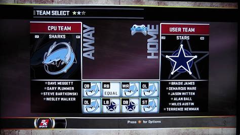 NFL 2K8 Loading in 15 Different Languages