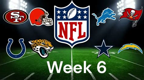 NFL Week 6: The Rise and Fall of the Contenders