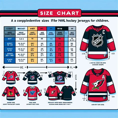 NHL Jersey Size Chart: A Comprehensive Guide for Perfect Fit and Comfort