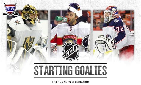 NHL Starting Goalies: The Pillars of Defensive Prowess