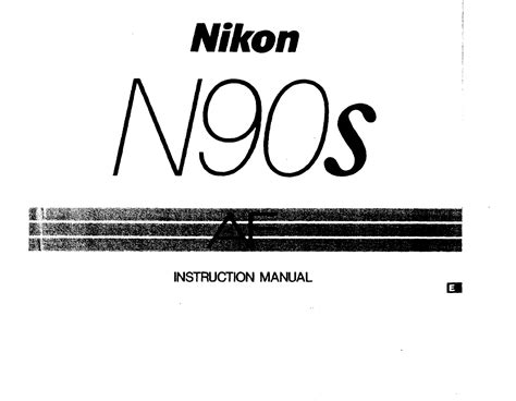 NIKON N90S MANUAL ESPANOL Ebook Kindle Editon