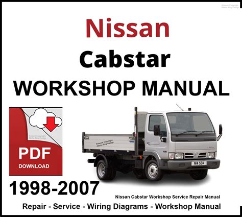 NISSAN CABSTAR WORKSHOP MANUAL Ebook PDF