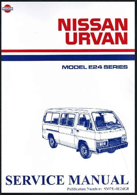 NISSAN E24 SERVICE MANUAL Ebook PDF