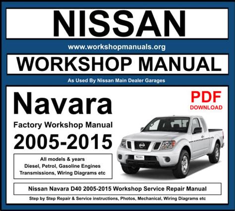 NISSAN NAVARA 2006 OWNERS MANUAL Ebook Ebook Epub