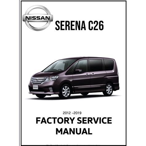 NISSAN SERENA AUTOMATIC SERVICE MANUAL Ebook Reader