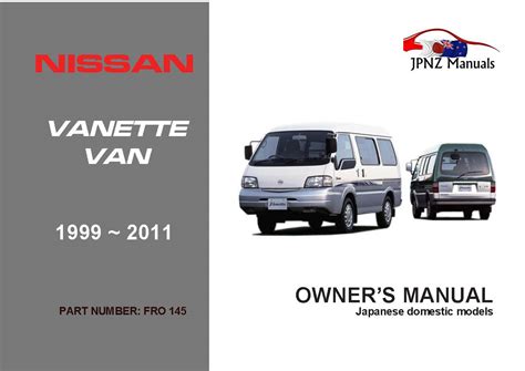 NISSAN VANETTE MANUAL Ebook Doc