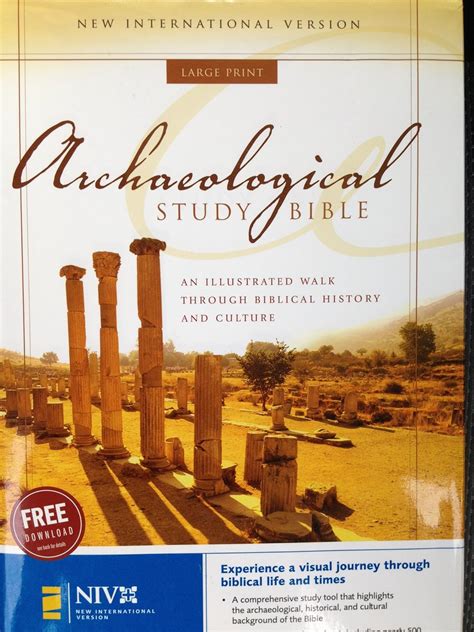 NIV Archaeological Study Bible An Illustrated Walk Through Biblical History and Culture Doc