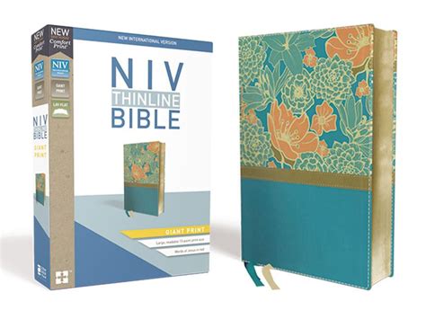 NIV Bible for Kids Large Print Leathersoft Blue Red Letter Edition Comfort Print Thinline Edition PDF