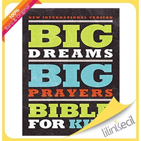 NIV Big Dreams Big Prayers Bible for Kids eBook Conversations with God