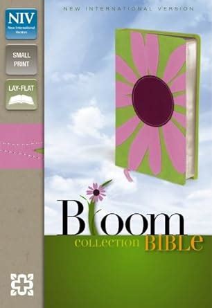 NIV Bloom Collection Bible Compact Leathersoft Pink Red Letter Edition Doc