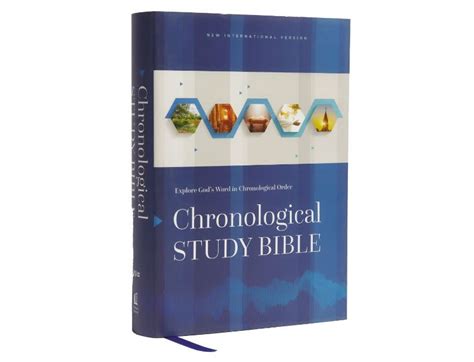 NIV Chronological Study Bible Hardcover PDF