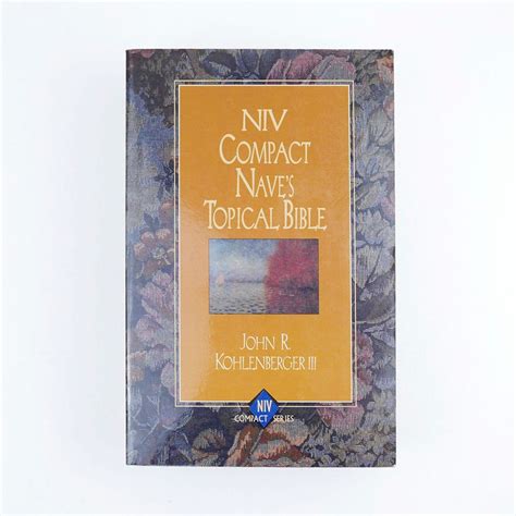 NIV Compact Nave's Topical Bible Epub